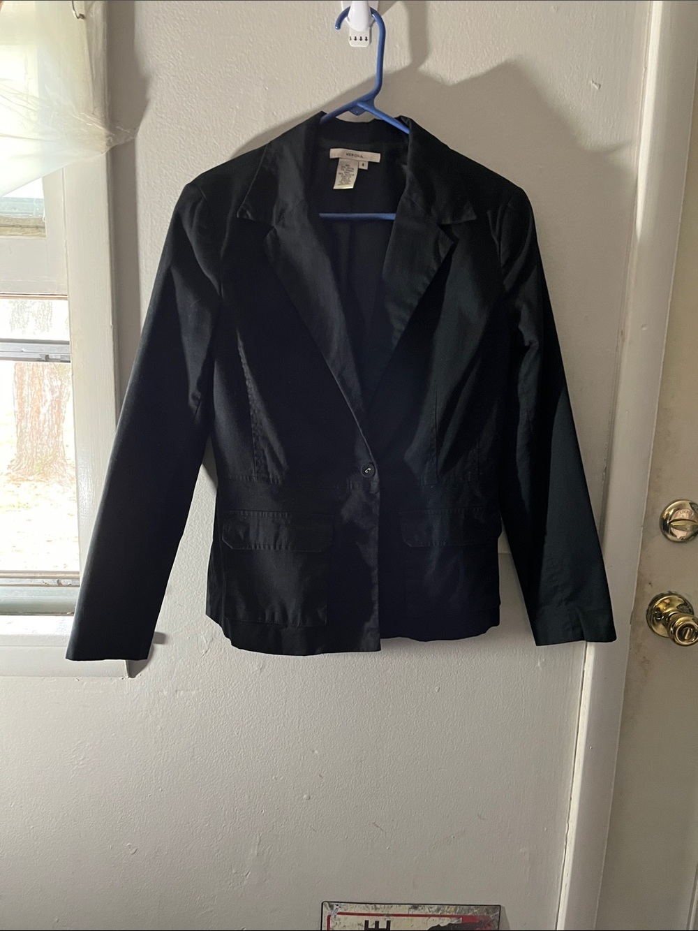 Merona Black Women's Single-Button Blazer